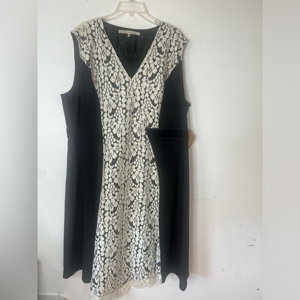 RACHEL RACHEL ROY OCTOBER BLACK CURVEY COLLECTION DRESS SIZE AND 24W